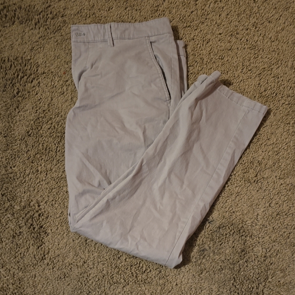 Weatherproof Light Gray Chinos
